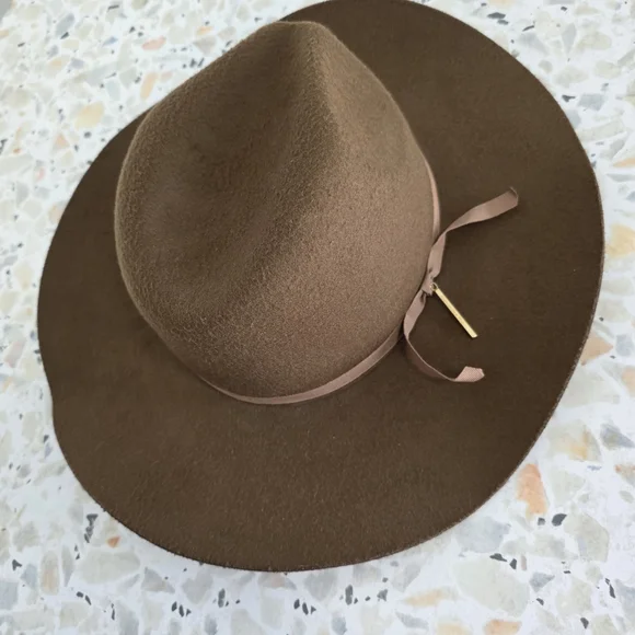 Abercrombie & Fitch Brown Wide Brim Hat - Picture 8 of 11